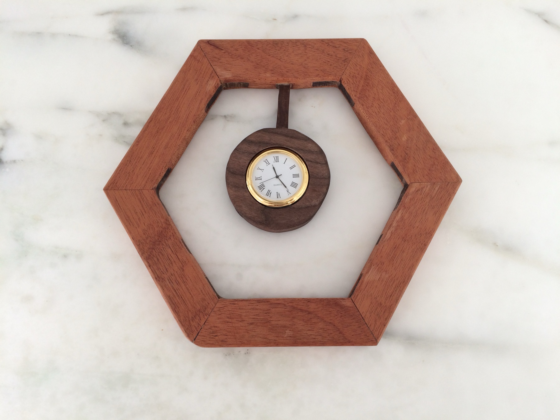 Cut, planed, turned and finished by hand