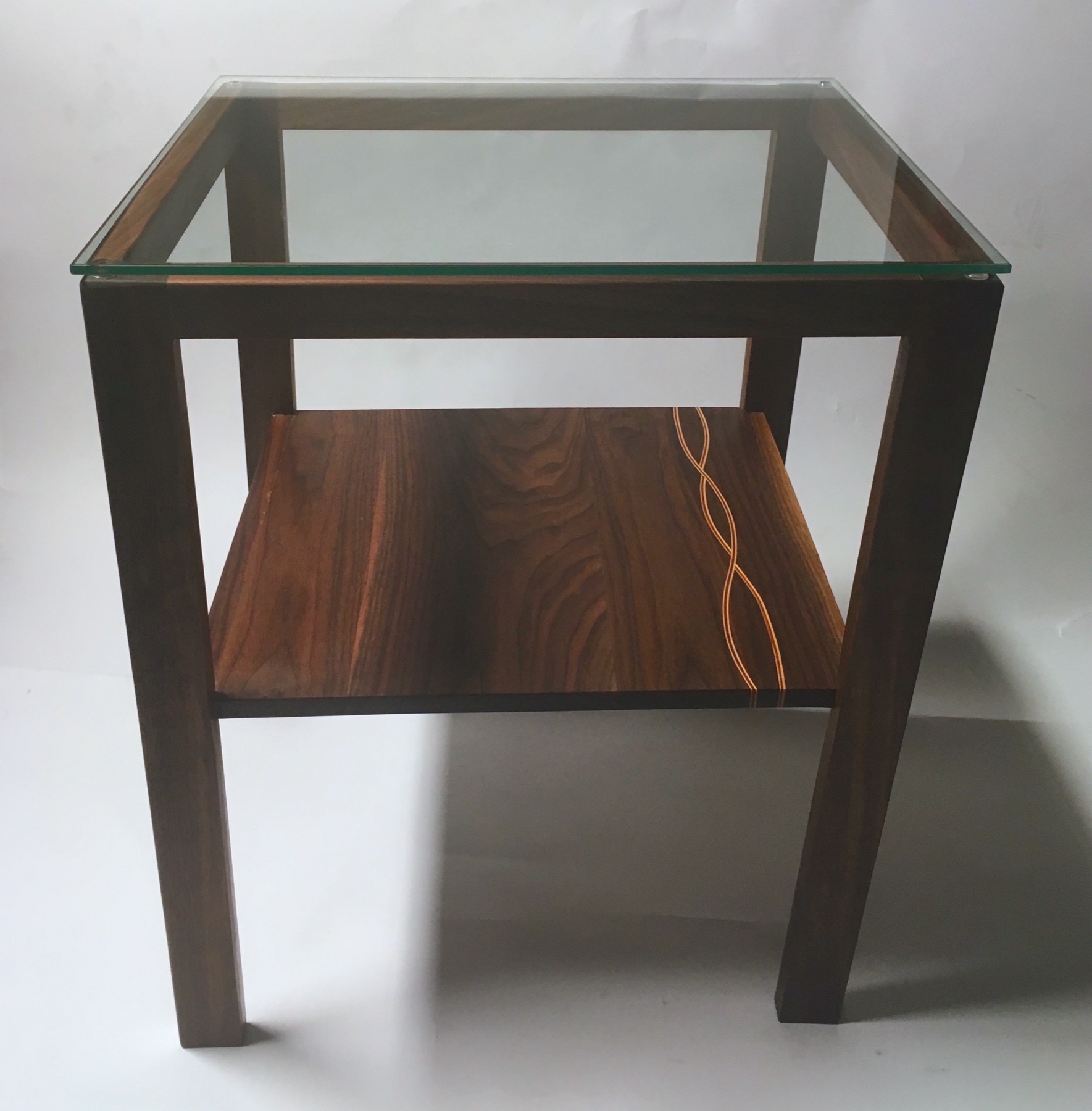 Milled, turned, cut, planed, jointed, routed, and finished by hand