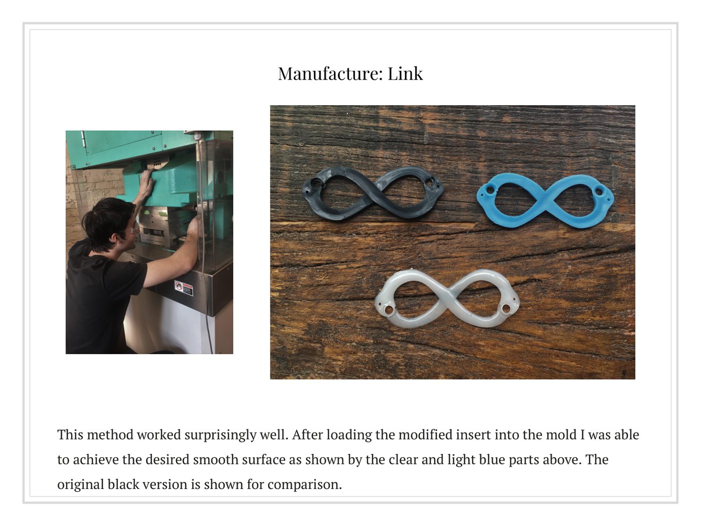 ME 325 injection-molding portfolio, page 21