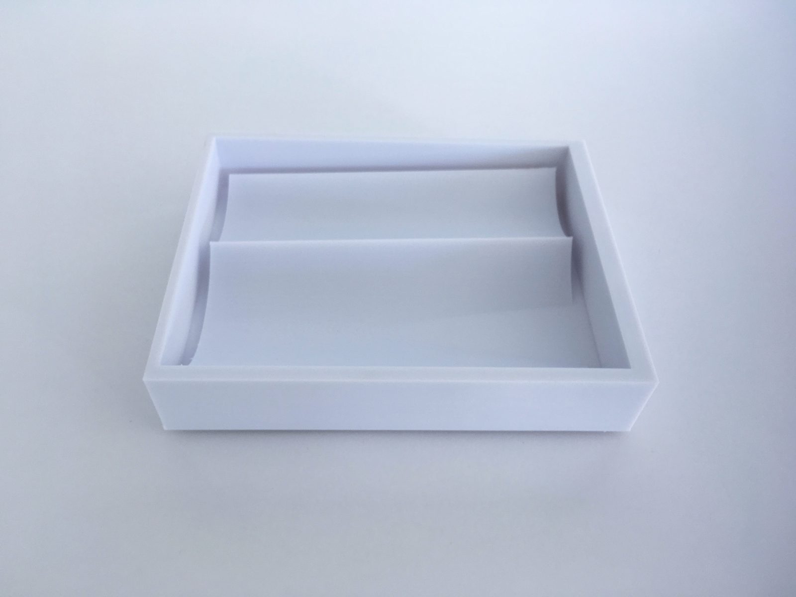 Silicone-shell phantom mold
