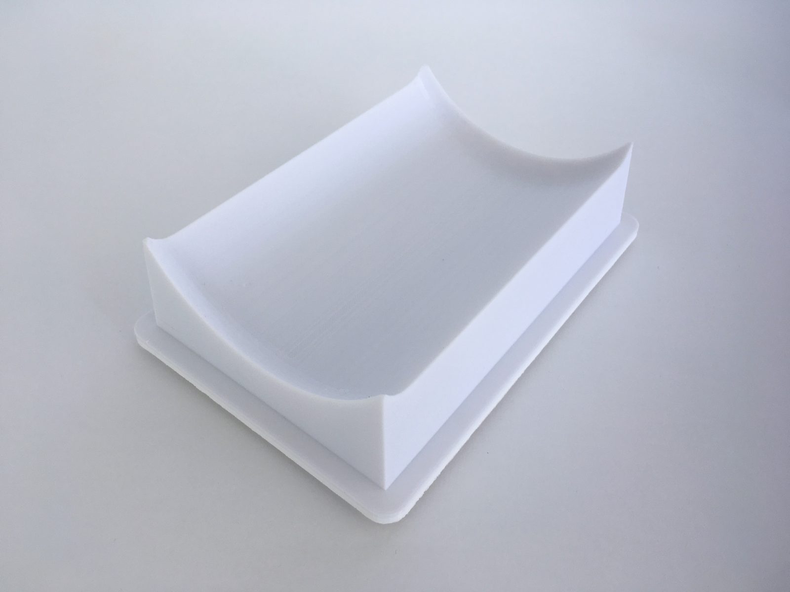 Silicone-shell phantom mold